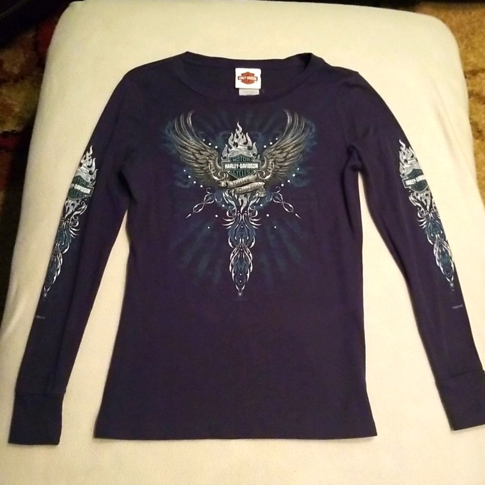 Harley DAVIDSON'S women's long sleeve tshirt
